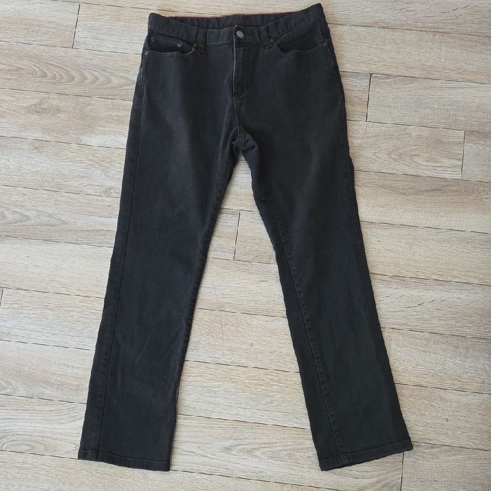 Active Ride Shop Men’s Straight Jeans Black